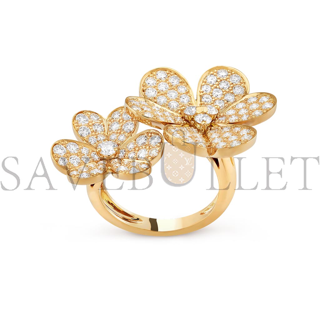 v*n cl*f arpels frivole between the finger ring - yellow gold, Di*m*nd  vcarp0j800